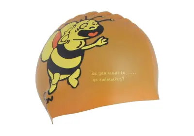 картинка Шапочка для плавания Larsen CP50 "Пчелка" 