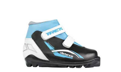 картинка Лыжные ботинки TREK Distance детские SNS ИК black blue 