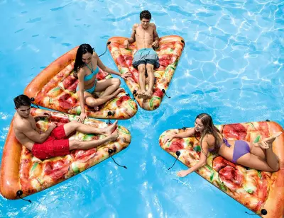 картинка Матрас для плавания Пицца INTEX 175х145 см 
