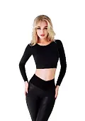 Укороченный рашгард Bona Fide Rashguard Mini Black от магазина Супер Спорт